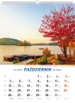 Kalendarz wieloplanszowy 2021 Polskie rzeki i jeziora (zdjęcie 4)