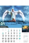 Kalendarz wieloplanszowy 2021 Fantasy (zdjęcie 5)