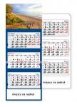 Kalendarz trójdzielny 2021 Plaża w Rowach