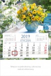 Kalendarz jednoplanszowy 2019 Kompozycja