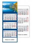 Kalendarz trójdzielny 2019 Alpejskie jezioro (zdjęcie 1)