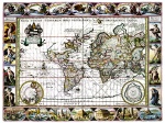 Kalendarz wieloplanszowy 2019 Antique maps (zdjęcie 2)