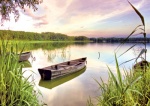 Kalendarz jednodzielny Mazurskie jezioro