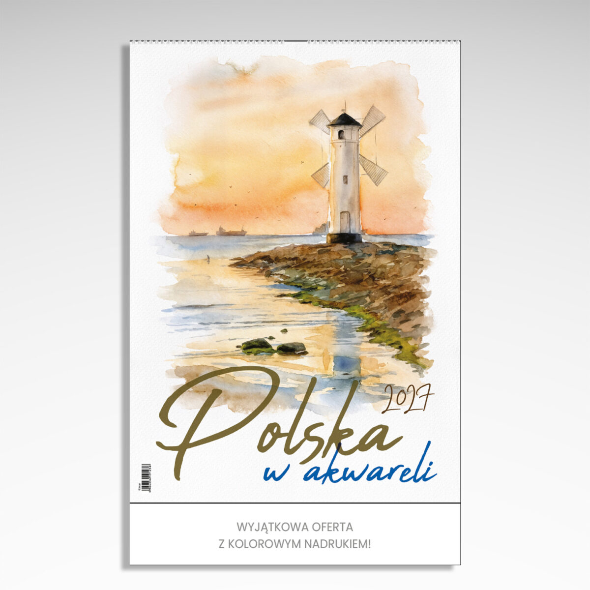 Kalendarz wieloplanszowy Polska w Akwareli (20szt.) - 27 Kalendarz wieloplanszowy Polska w Akwareli