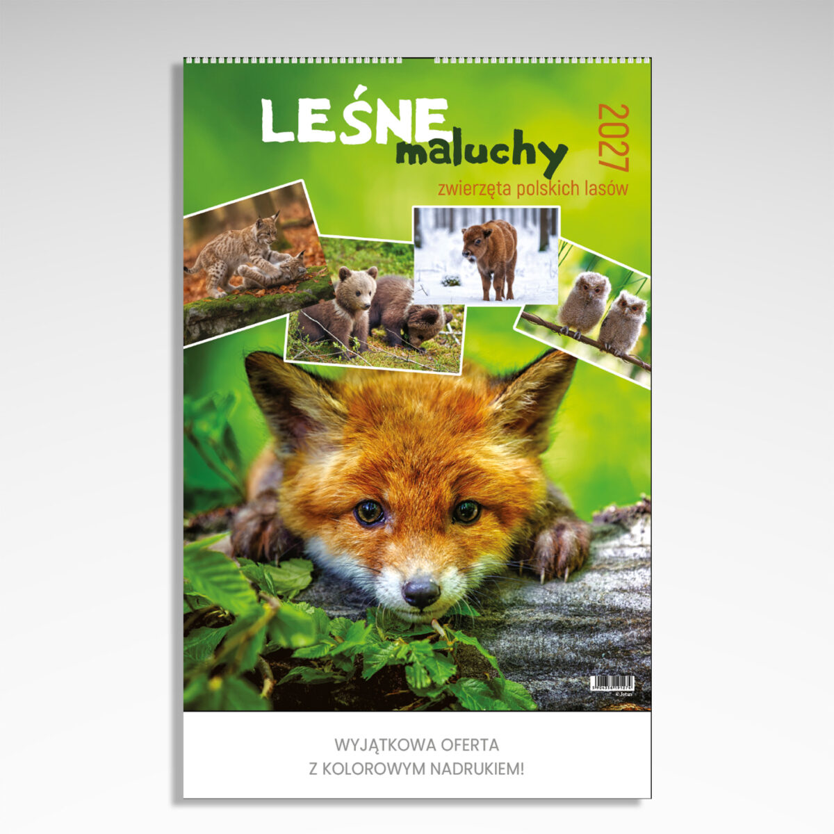 Kalendarz wieloplanszowy Leśne Maluchy