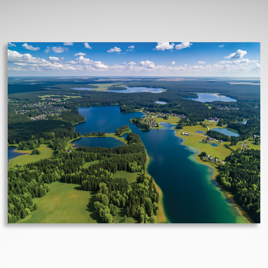 Kalendarz trójdzielny Panorama (20szt.) - 3 Kalendarz trójdzielny Panorama z lotu ptaka