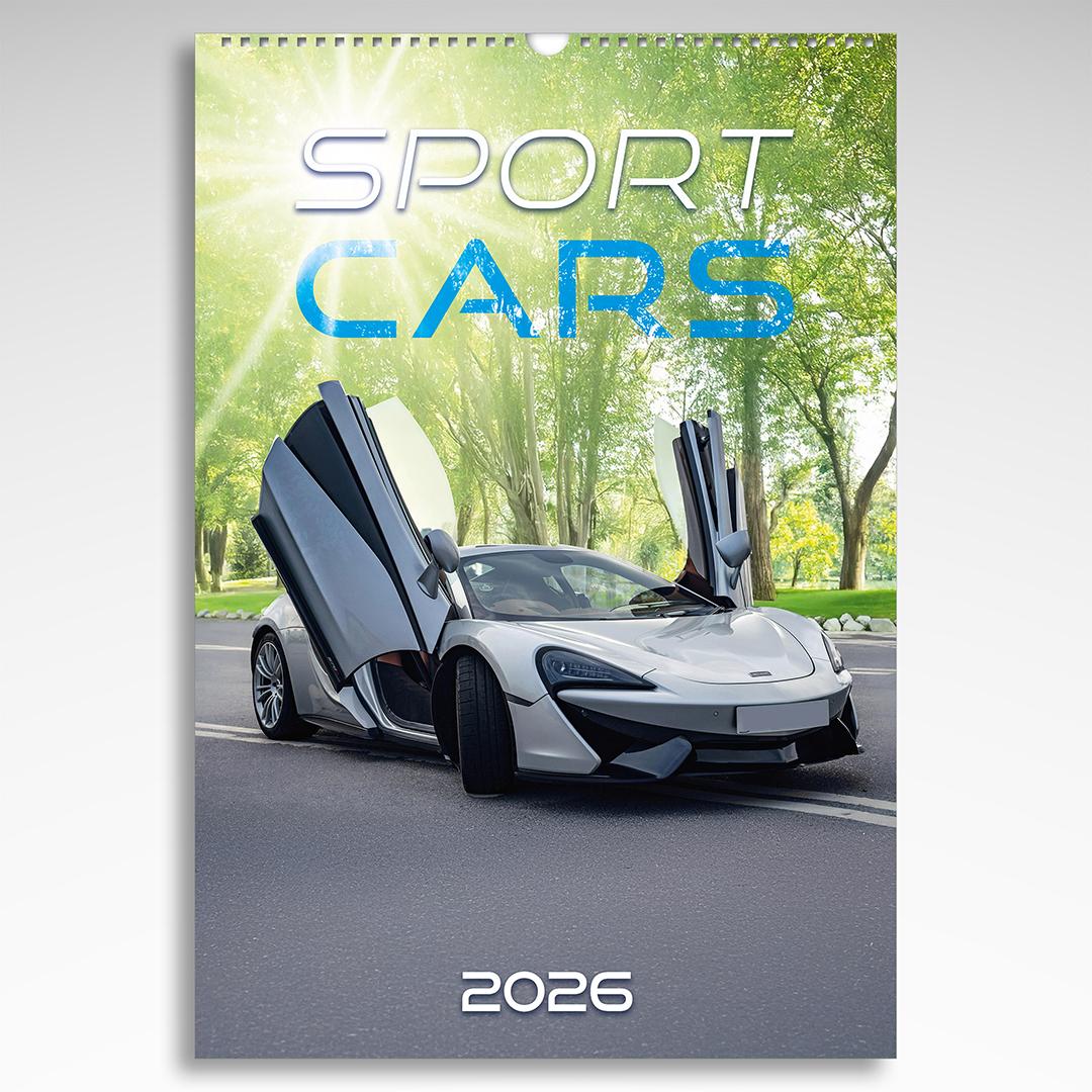 Kalendarz wieloplanszowy Sport Cars (20szt.) - 3 Kalendarz wieloplanszowy Sport Cars