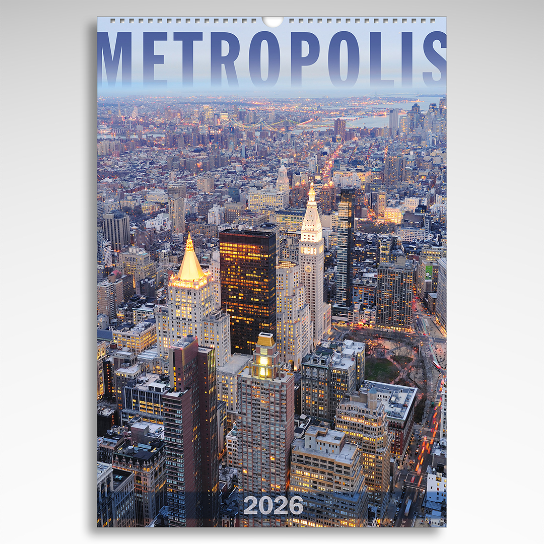 Kalendarz wieloplanszowy Metropolis (20szt.) - 3 Kalendarz wieloplanszowy Metropolis