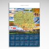 Kalendarz planszowy Mapa Polski (20szt) - 1 Kalendarz planszowy Mapa Polski