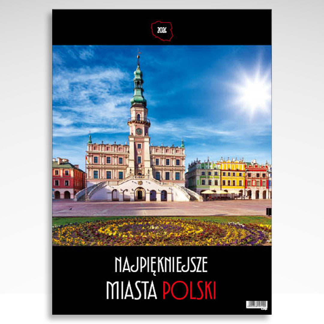 Kalendarz wieloplanszowy Najpiękniejsze Miasta Polski (20szt.) - 3 Kalendarz wieloplanszowy Najpiękniejsze Miasta Polski