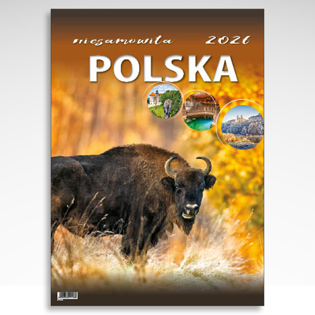 Kalendarz wieloplanszowy Niesamowita Polska (20szt.) - 3 Kalendarz wieloplanszowy Niesamowita Polska