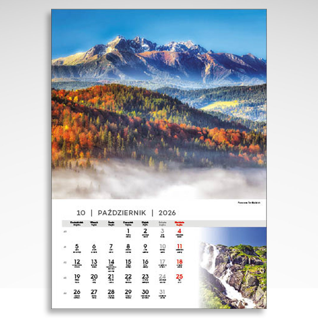 Kalendarz wieloplanszowy Tatry (20szt.) - 7 Kalendarz wieloplanszowy Tatry (20szt.) - obrazek 5