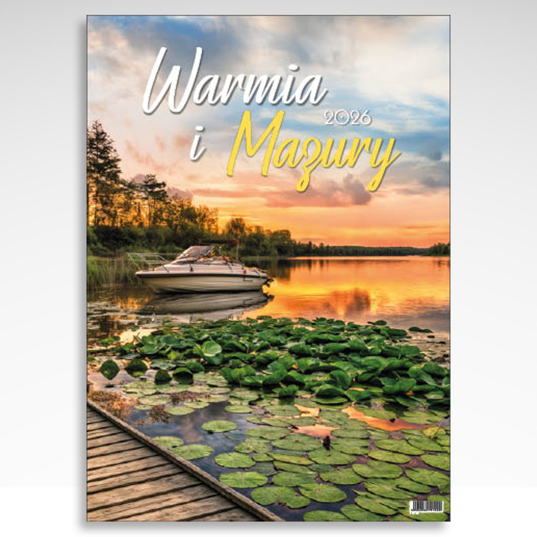 Kalendarz wieloplanszowy Warmia i Mazury (20szt.) - 3 Kalendarz wieloplanszowy Warmia i Mazury