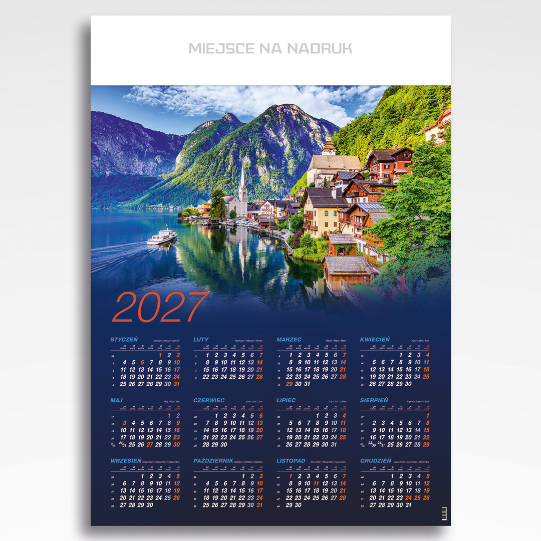 Kalendarz planszowy Hallstatt (20szt.) - 3 Kalendarz planszowy Hallstatt