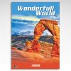 Kalendarz wieloplanszowy Wonderfull World (20szt.) - 2 Kalendarz wieloplanszowy Wonderfull World