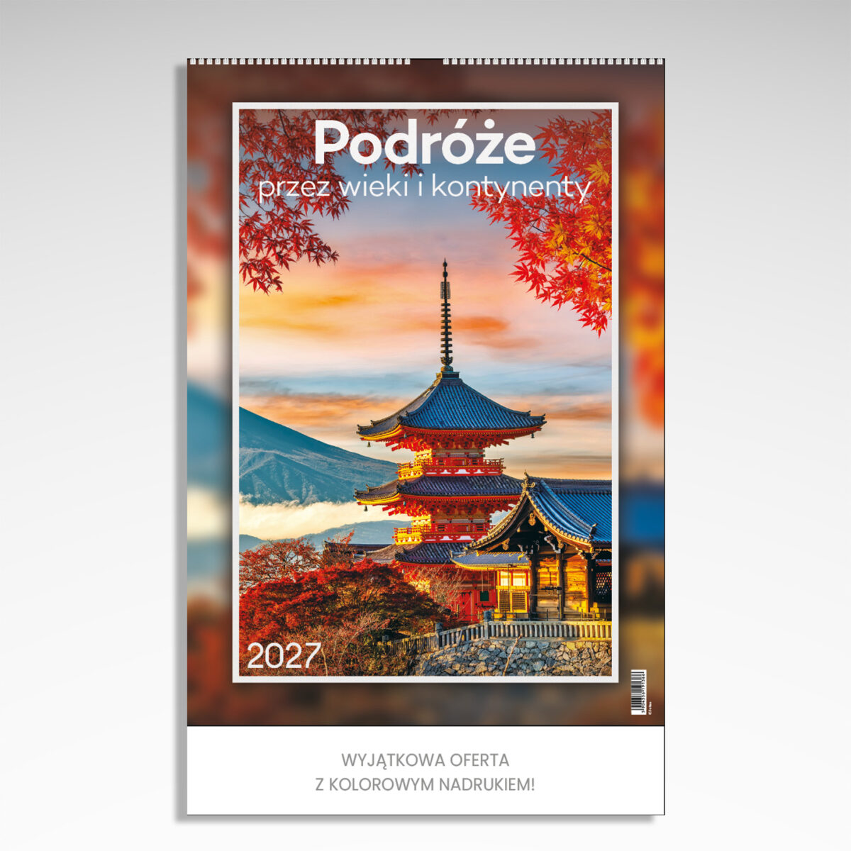 Kalendarz wieloplanszowy Podróże
