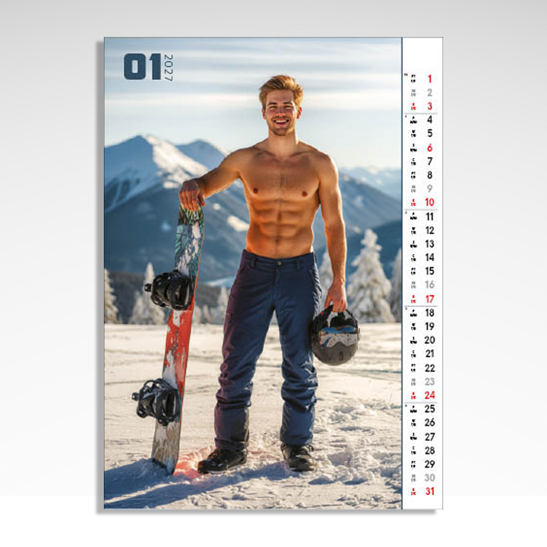 Kalendarz wieloplanszowy Sport Men (20szt.) - 13 Kalendarz wieloplanszowy Sport Men (20szt.) - obrazek 11