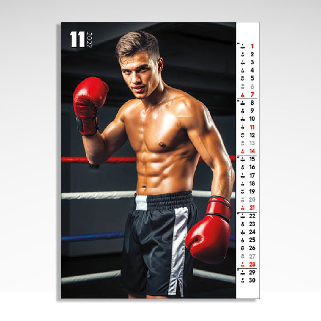 Kalendarz wieloplanszowy Sport Men (20szt.) - 3 Kalendarz wieloplanszowy Sport Men