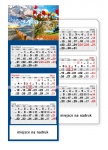 Kalendarz trójdzielny 2021 4 pory roku