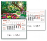 Kalendarz jednodzielny 2019 Ogród (zdjęcie 1)