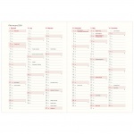 Kalendarz książkowy A4 na rok 2024 Kalendarz książkowe A4-109 (zdjęcie 3)