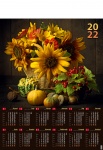 Kalendarz planszowy B1 2023 Słoneczniki