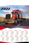 Kalendarz planszowy B1 2023 Truck