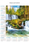 Kalendarz planszowy B1 2023 Wodospad
