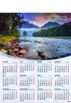 Kalendarz planszowy B1 na rok 2024 Dunajec