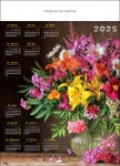 Kalendarz planszowy A1 2025 Bukiet