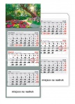 Kalendarz trójdzielny 2019 Ogród (zdjęcie 1)