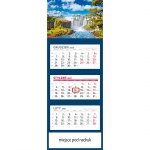 Kalendarz trójdzielny 2021 Wodospad (zdjęcie 1)