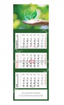 Kalendarz trójdzielny 2025 Green eco