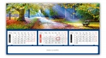 Kalendarz troójdzielny panoramiczny 2016 Park