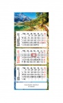 Kalendarz trójdzielny płaski 2023 W Tatrach