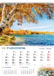 Kalendarz wieloplanszowy 2019 Polskie rzeki i jeziora (zdjęcie 4)