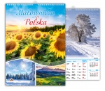 Kalendarz wieloplanszowy 2021 Malownicza Polska (zdjęcie 1)