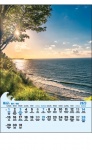 Kalendarz wieloplanszowy na rok 2024 Nad Bałtykiem