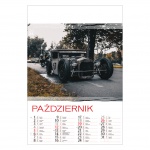 Kalendarz wieloplanszowy na rok 2025 Retro cars (zdjęcie 3)