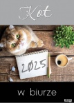 Kalendarz wieloplanszowy na rok 2025 Kot w biurze (zdjęcie 1)