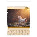 Kalendarze wieloplanszowe na rok 2024 Konie (zdjęcie 12)