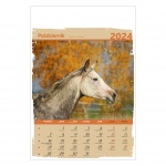 Kalendarze wieloplanszowe na rok 2024 Konie (zdjęcie 2)