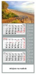 Kalendarz trójdzielny 2021 Plaża w Rowach (zdjęcie 1)