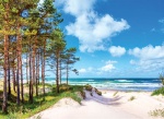 Kalendarz trójdzielny 2025 Bałtycka plaża