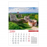 Kalendarz wieloplanszowy na rok 2024 Polskie zamki i pałace (zdjęcie 11)